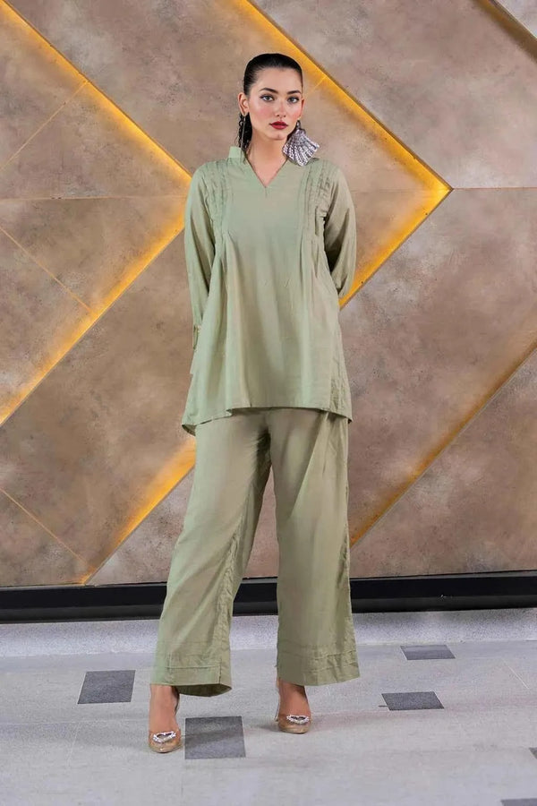 Deep Sea Co-Ord Set for Ultimate Luxe Style